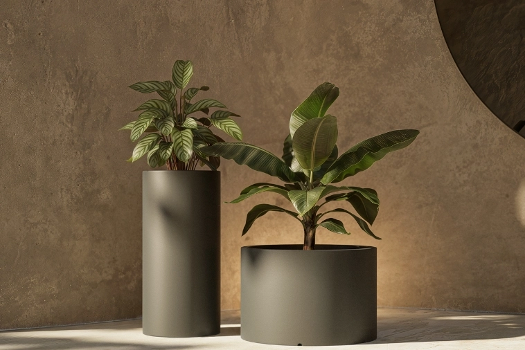 Donice klasyczne do dużego salonu Monumo